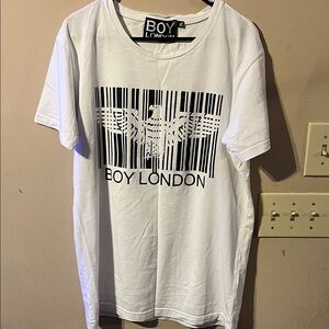 BOY LONDON BARCODE TEE SIZE XL
